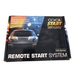 Crimestopper Cool Start G5 Series RS7-G5 2-Way Remote Start System LCD 5-Button